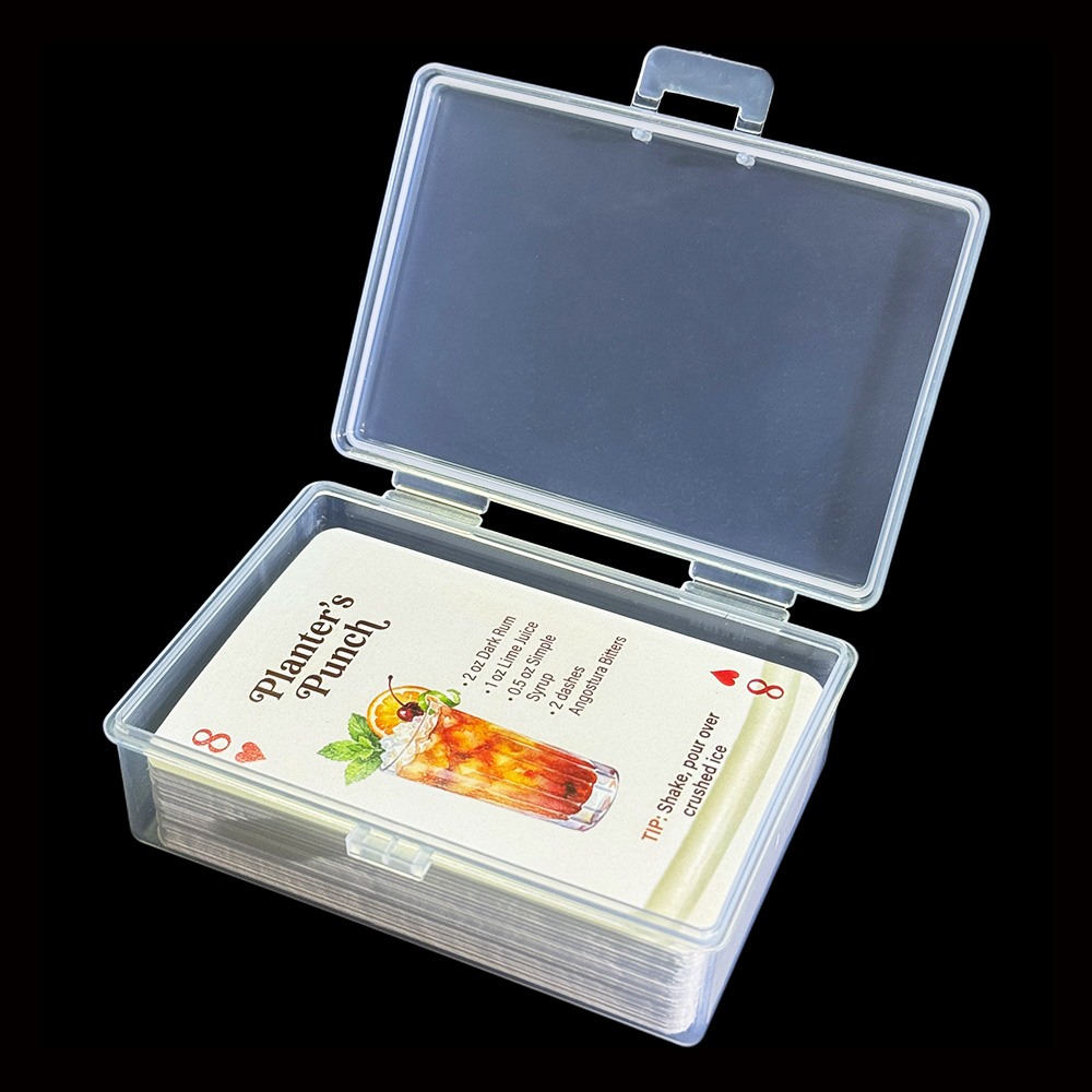 Baralho de 54 Cartas com Recei - Cocktail Recipe Book avaliação e preço