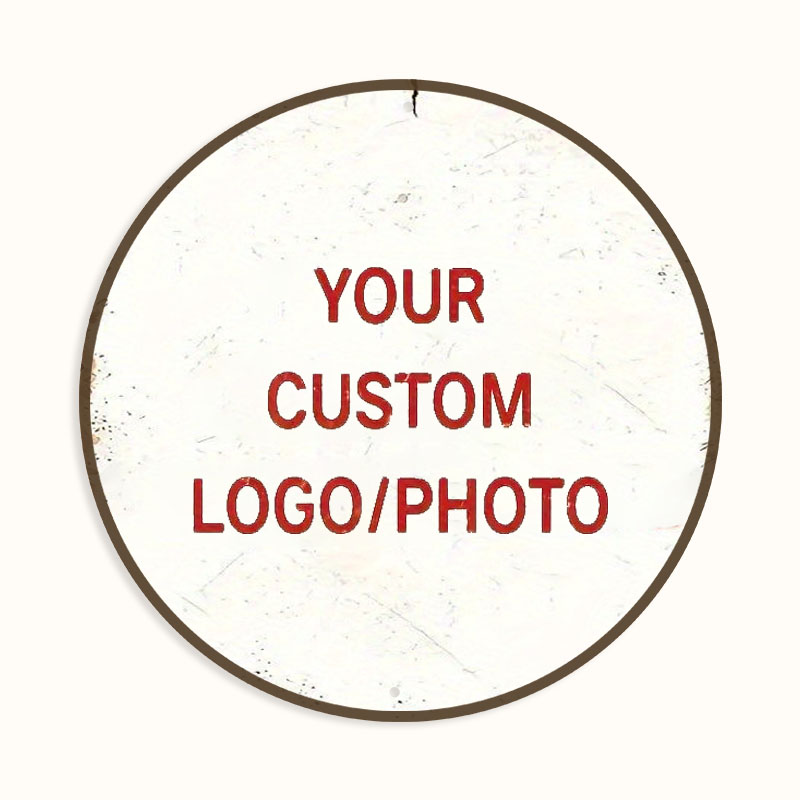 Home Bar Signs - Sinal de alumínio com foto personalizada/texto,