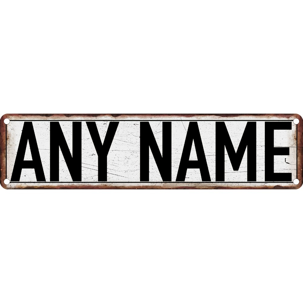 Home Bar Signs - Placa de rua de alumínio personalizada,