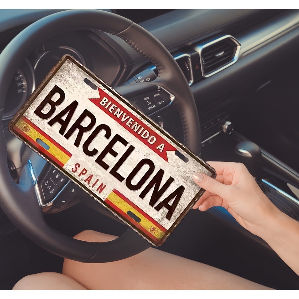 Placa de Metal Vintage 