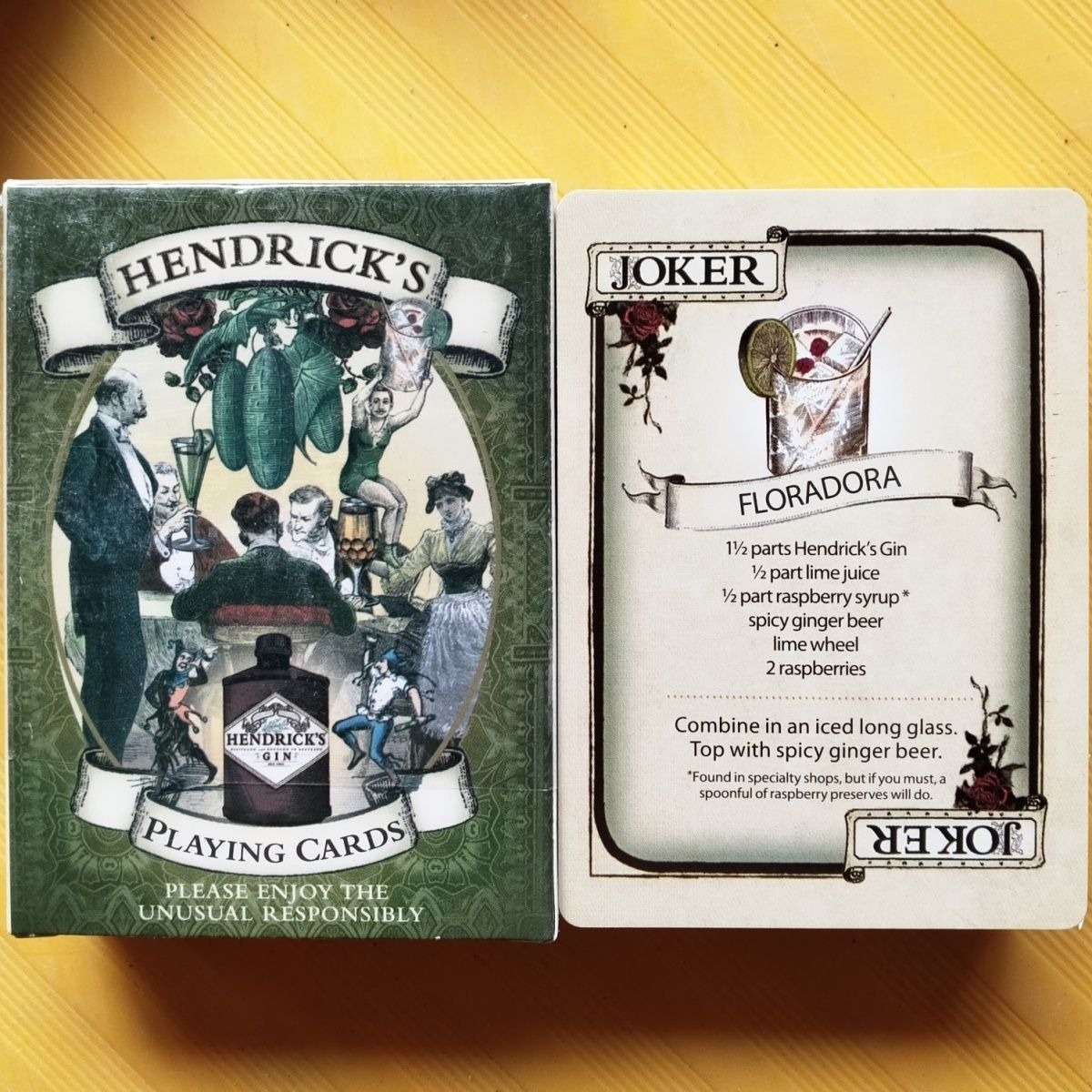 Baralho de Cartas Hendrick's G - Home Bar Stools avaliação e preço