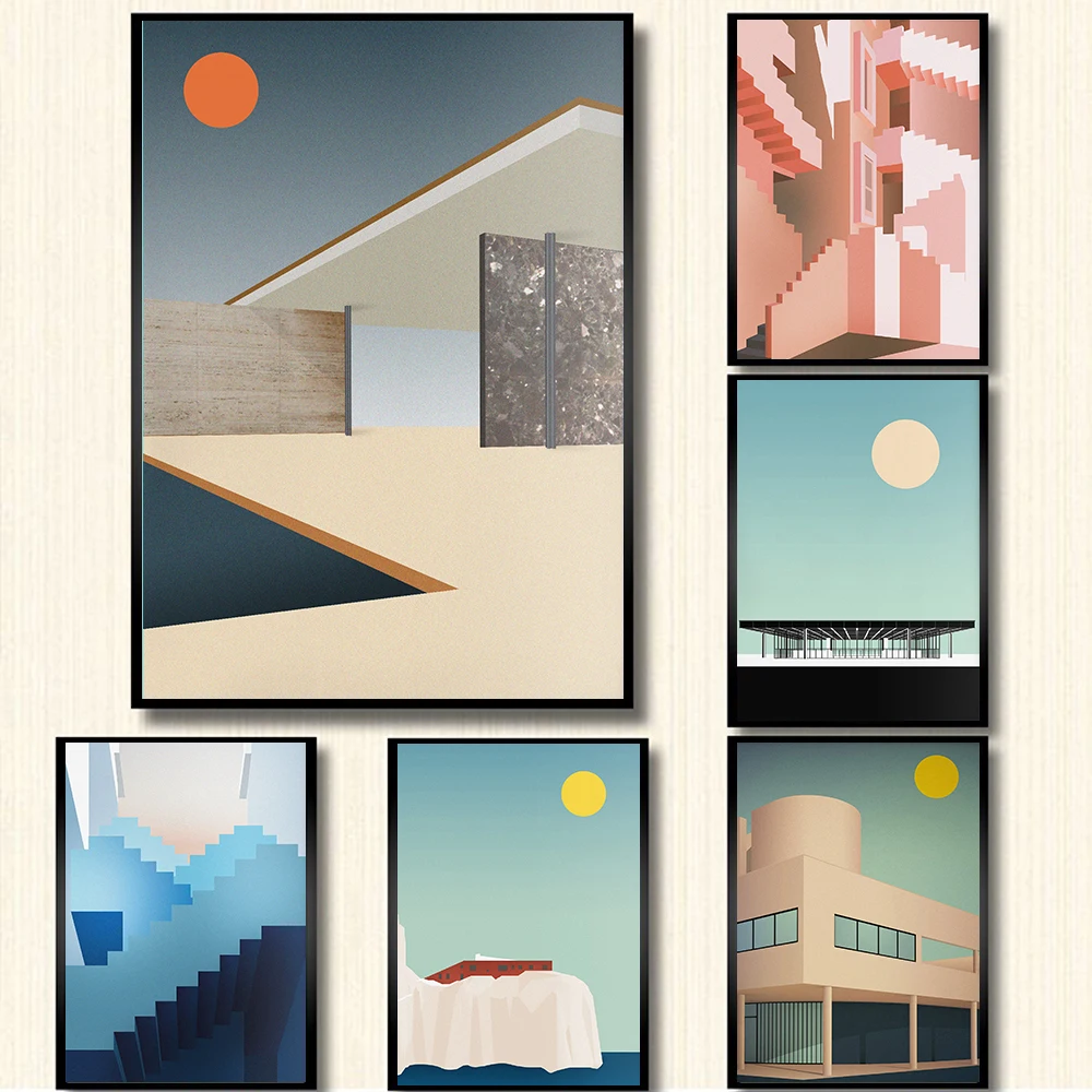 1 peça de arte de parede minim - Home Barcelona avaliação e preço