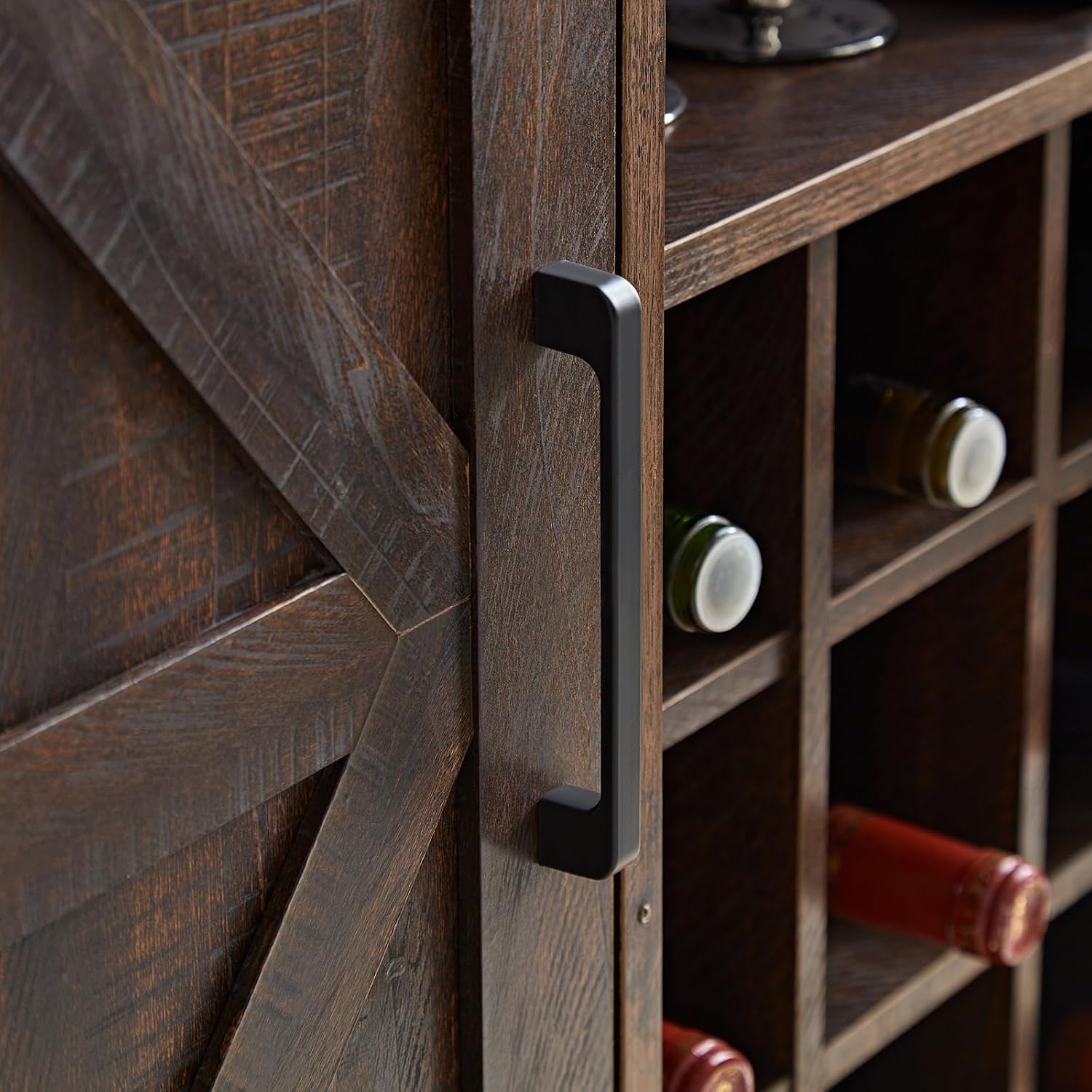 Armário de Bar Estilo Fazenda  - Home Bar And Cabinet avaliação e preço