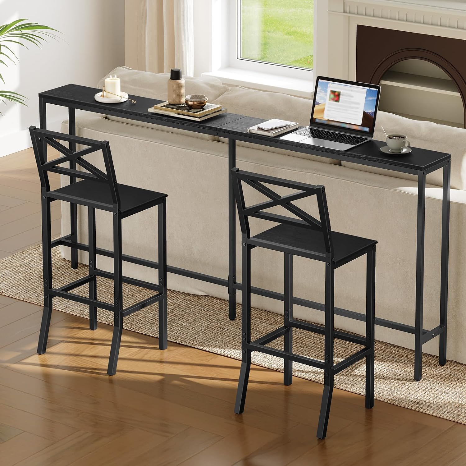 Cadeiras de Bar, Conjunto de 2 - Home Bar Stools avaliação e preço