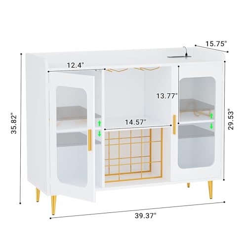 Armário de Bebidas com Tomada  - Home Bar And Cabinet avaliação e preço