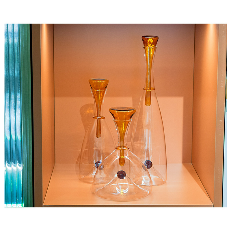 Decantador de Vidro Moderno Mi - Home Bar And Cabinet avaliação e preço