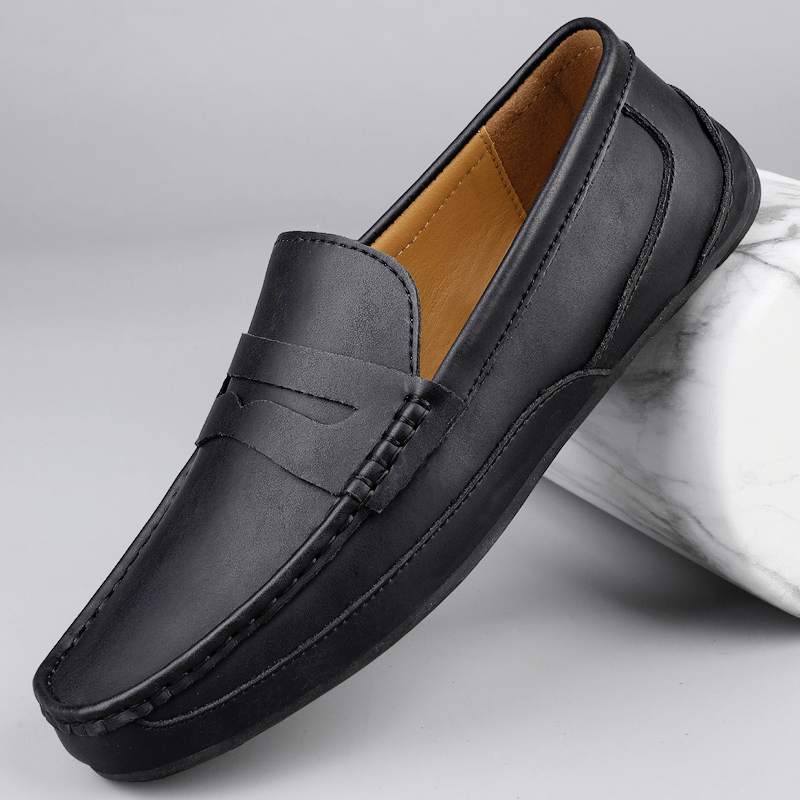 Vintage penny mocassins homens - Home Barca avaliação e preço
