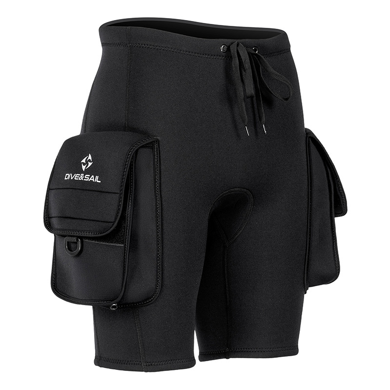 Homens wetsuit shorts 3mm neop - Home Barca avaliação e preço
