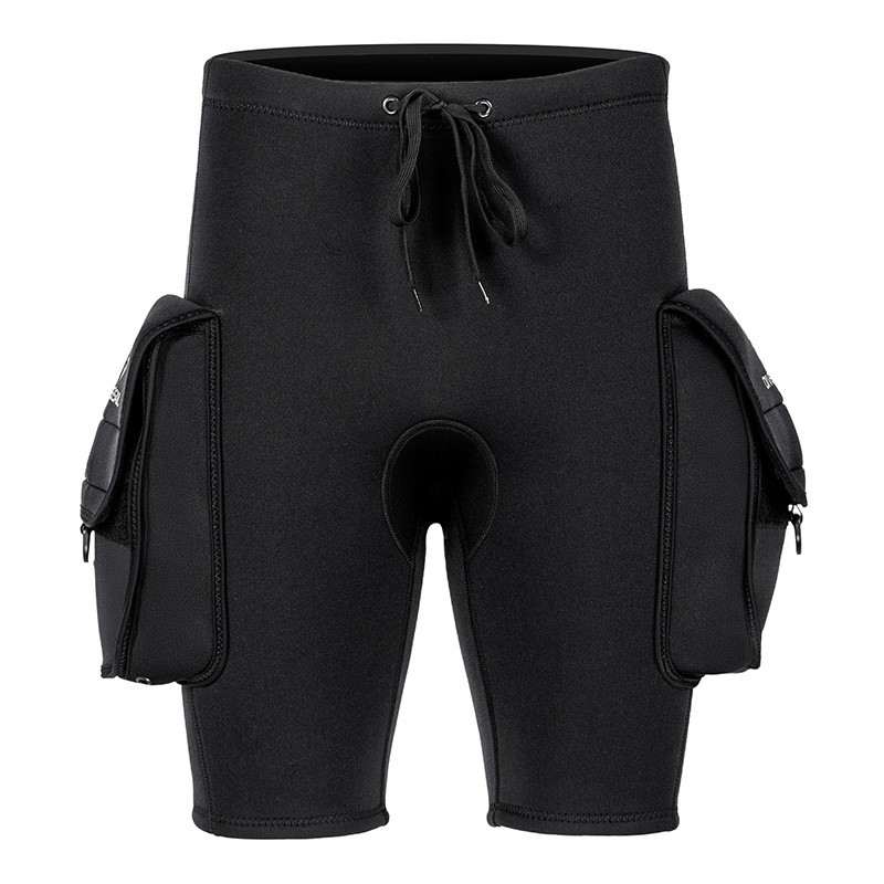 Homens wetsuit shorts 3mm neop - Home Barca avaliação e preço
